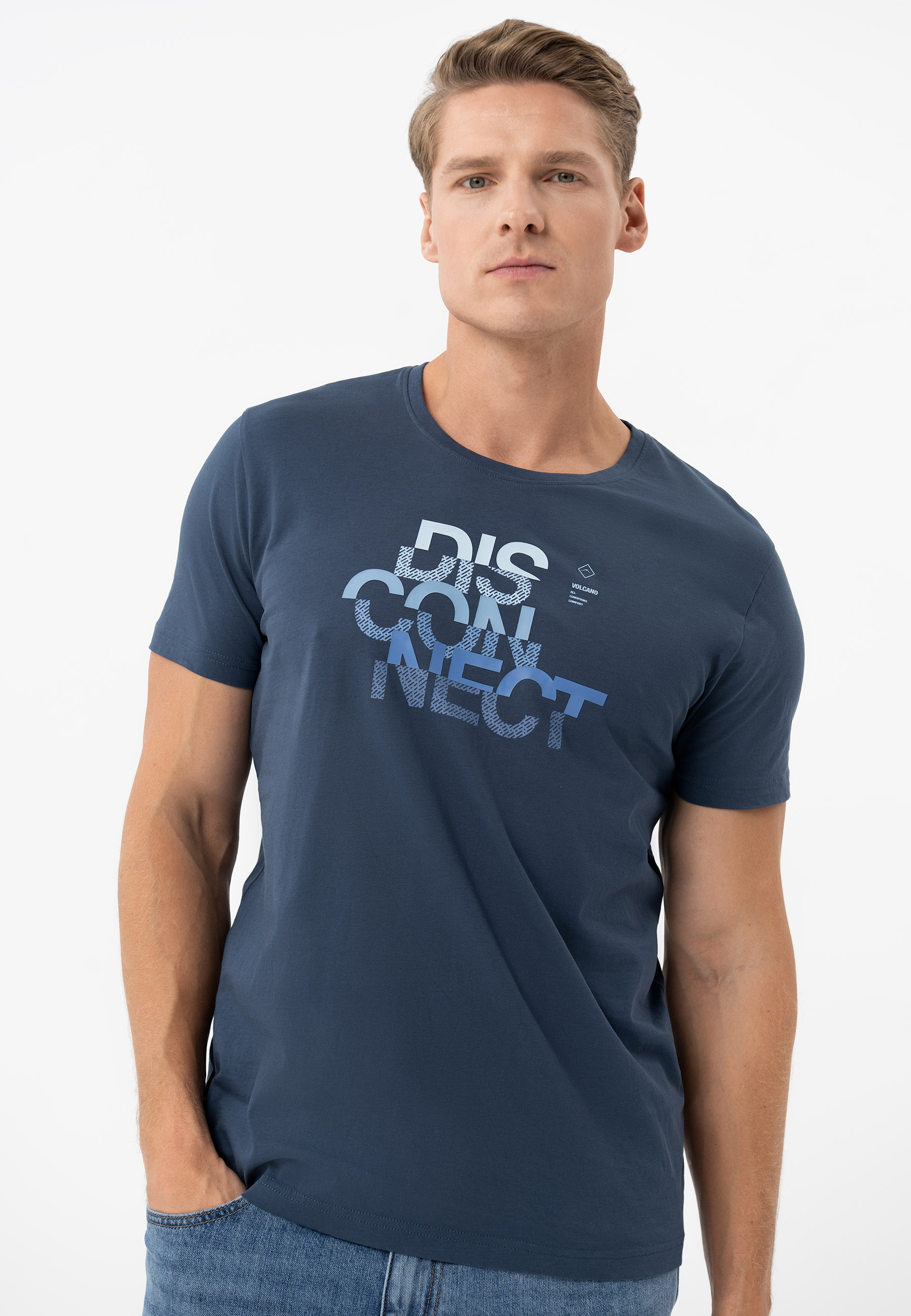 T-shirt z printem T-DIS