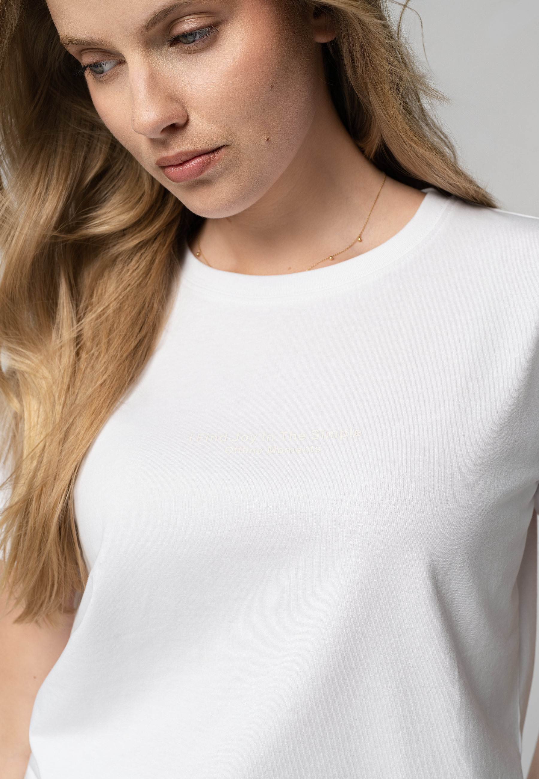 T-shirt boxy T-ENJOY