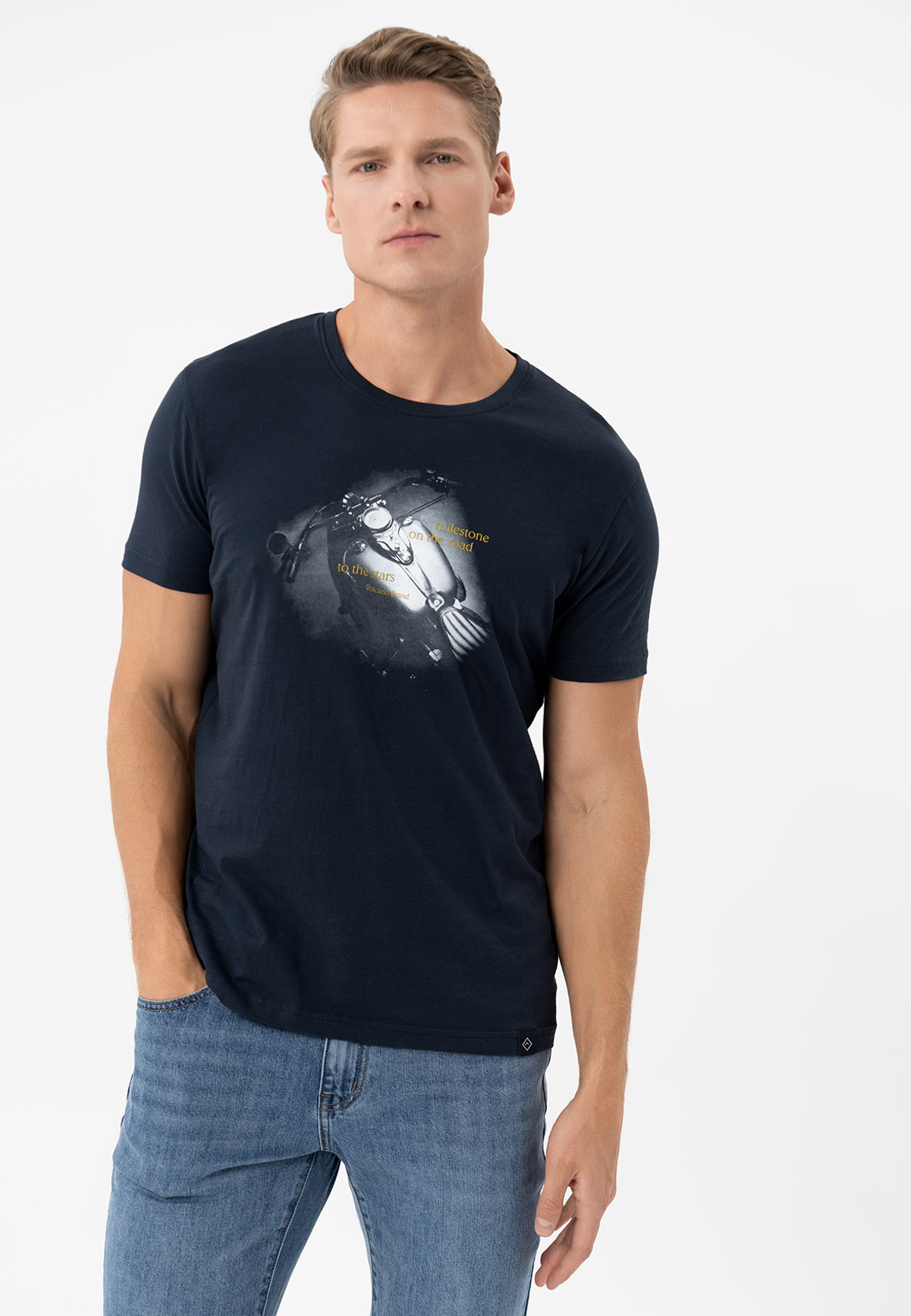 T-shirt z motocyklem T-MILE