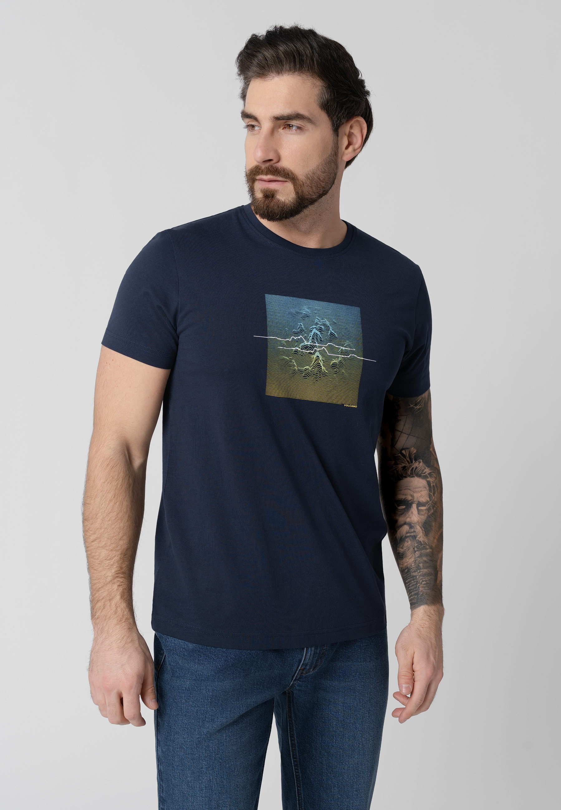 T-shirt z nadrukiem T-MOUNTI