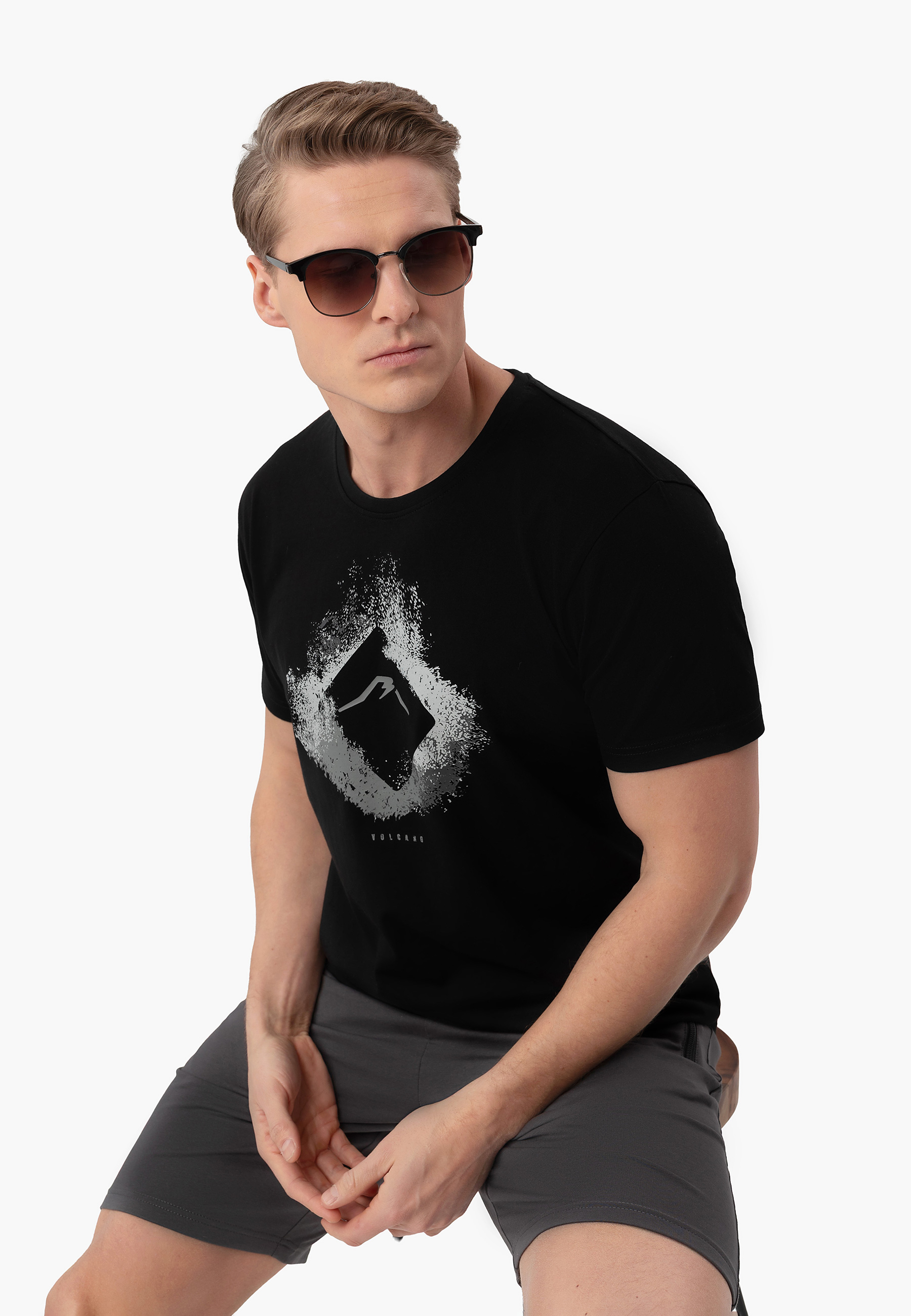 T-shirt z nadrukiem T-NEX