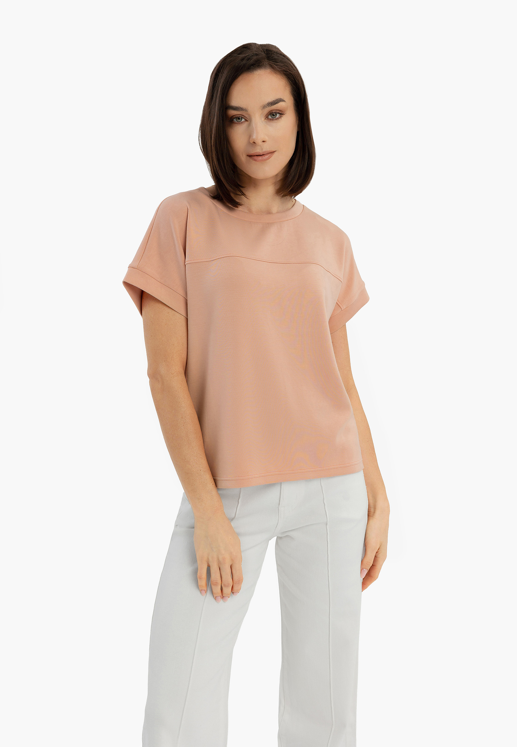 Luźna bluzka z modalem TM-FINA