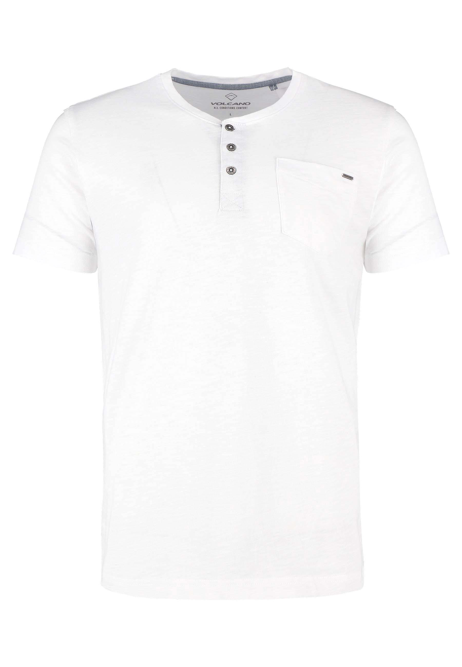 T-shirt z rozpinanym dekoltem TM-HUBRIS