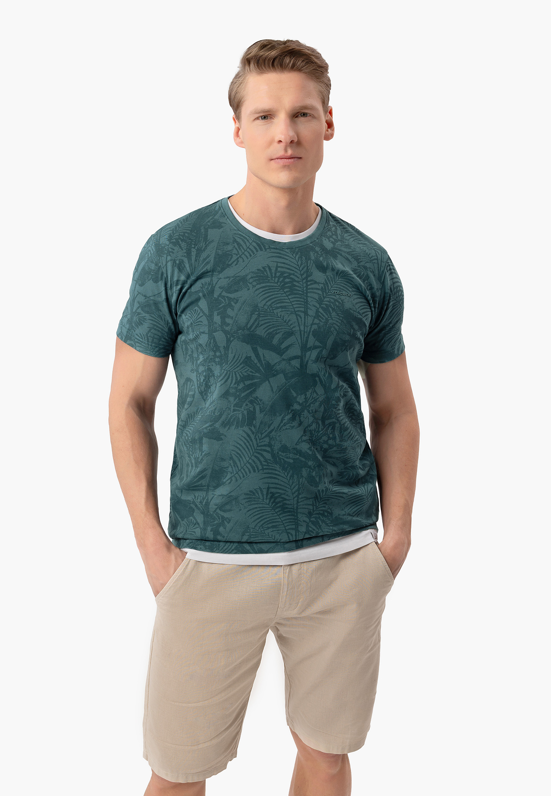 T-shirt z letnim wzorem TM-LEFTY