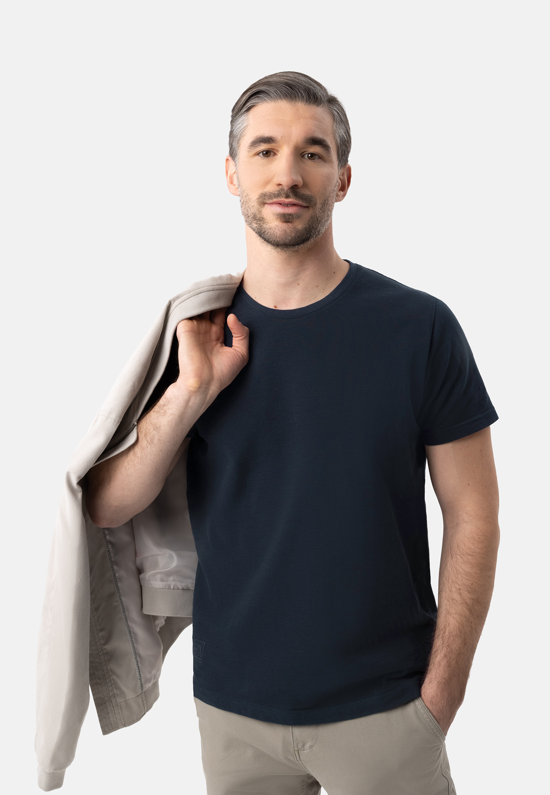 Gładka koszulka z TM-MODE