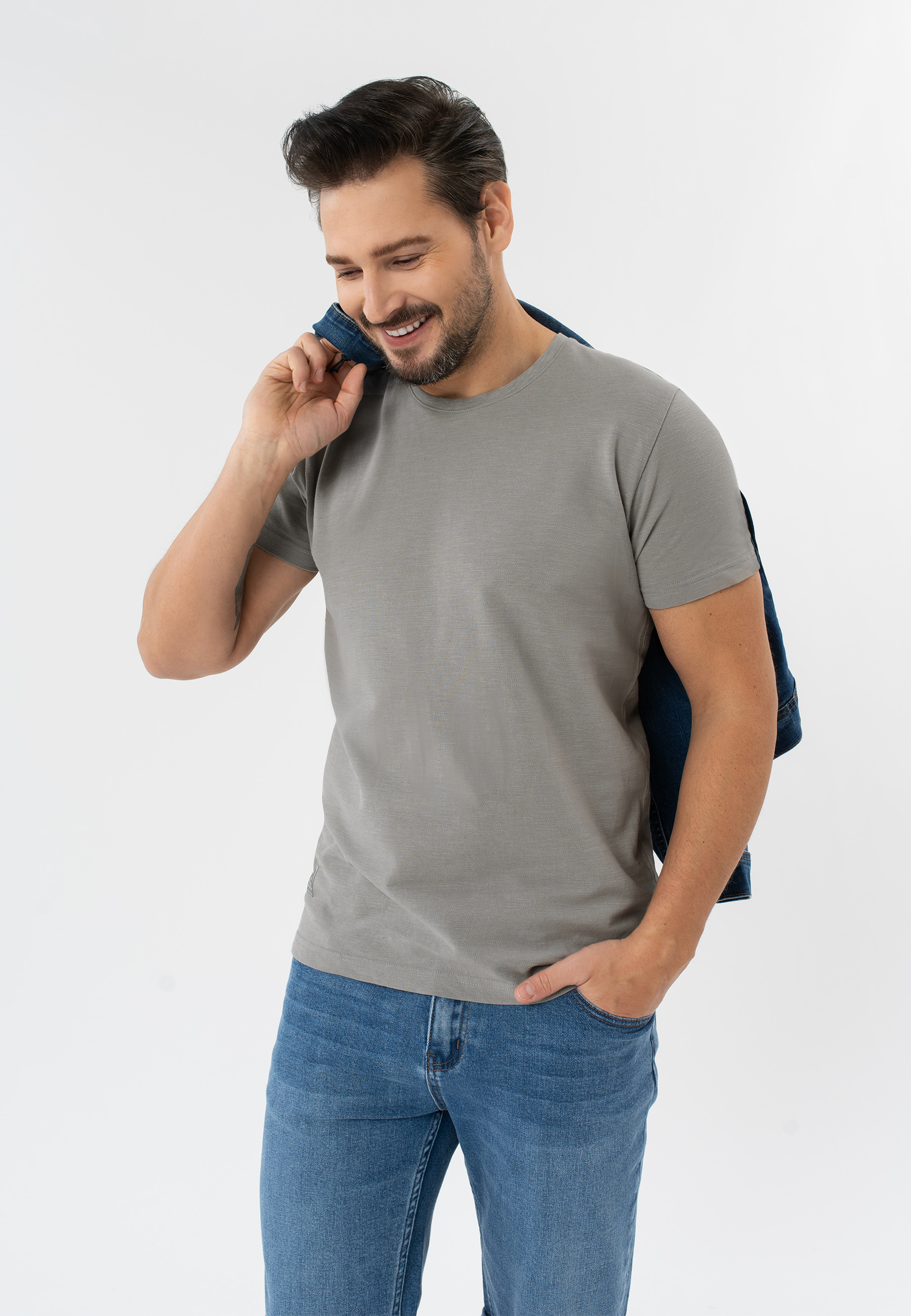 Gładka koszulka TM-MODE