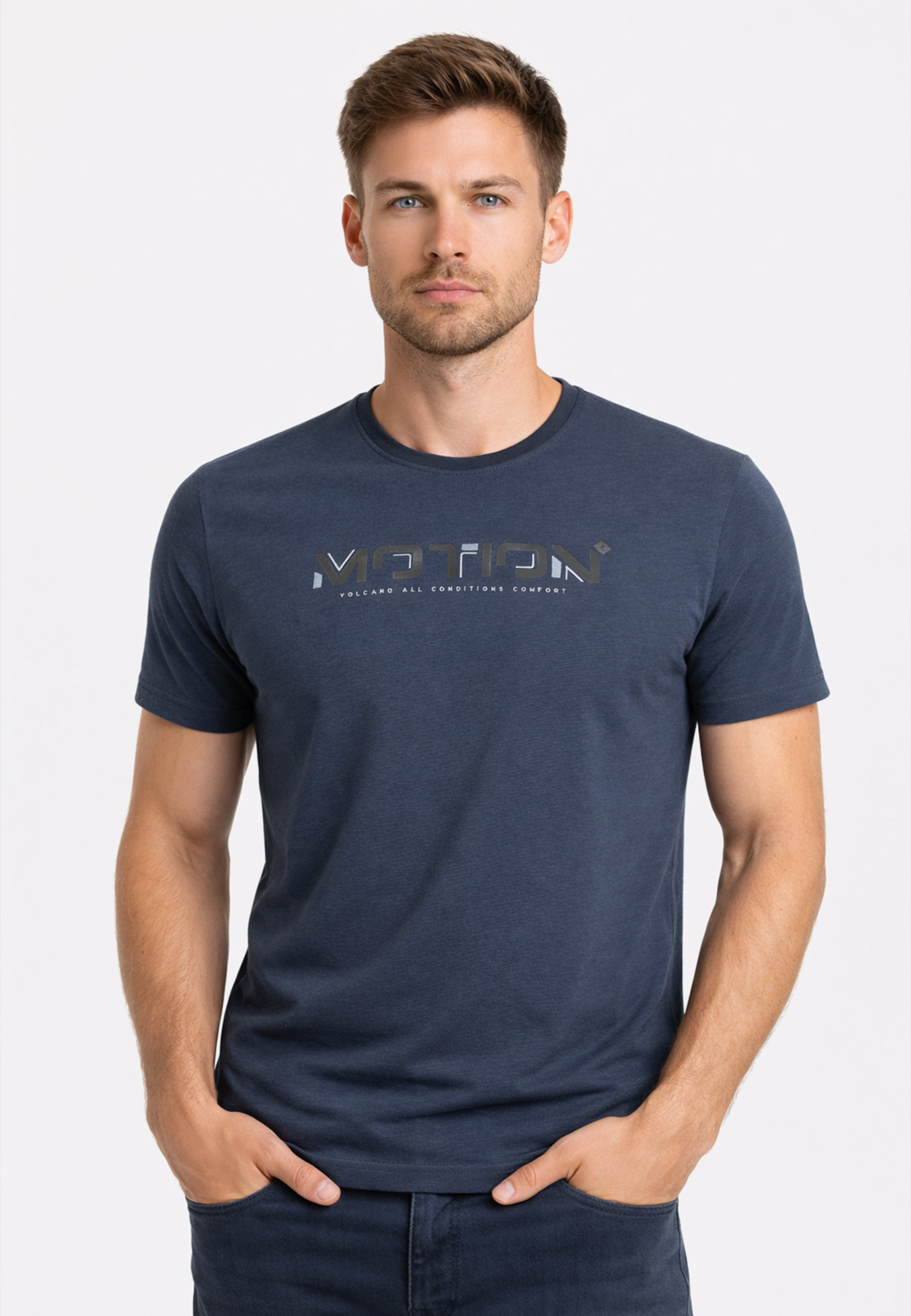 T-shirt z nadrukiem TM-MOTION