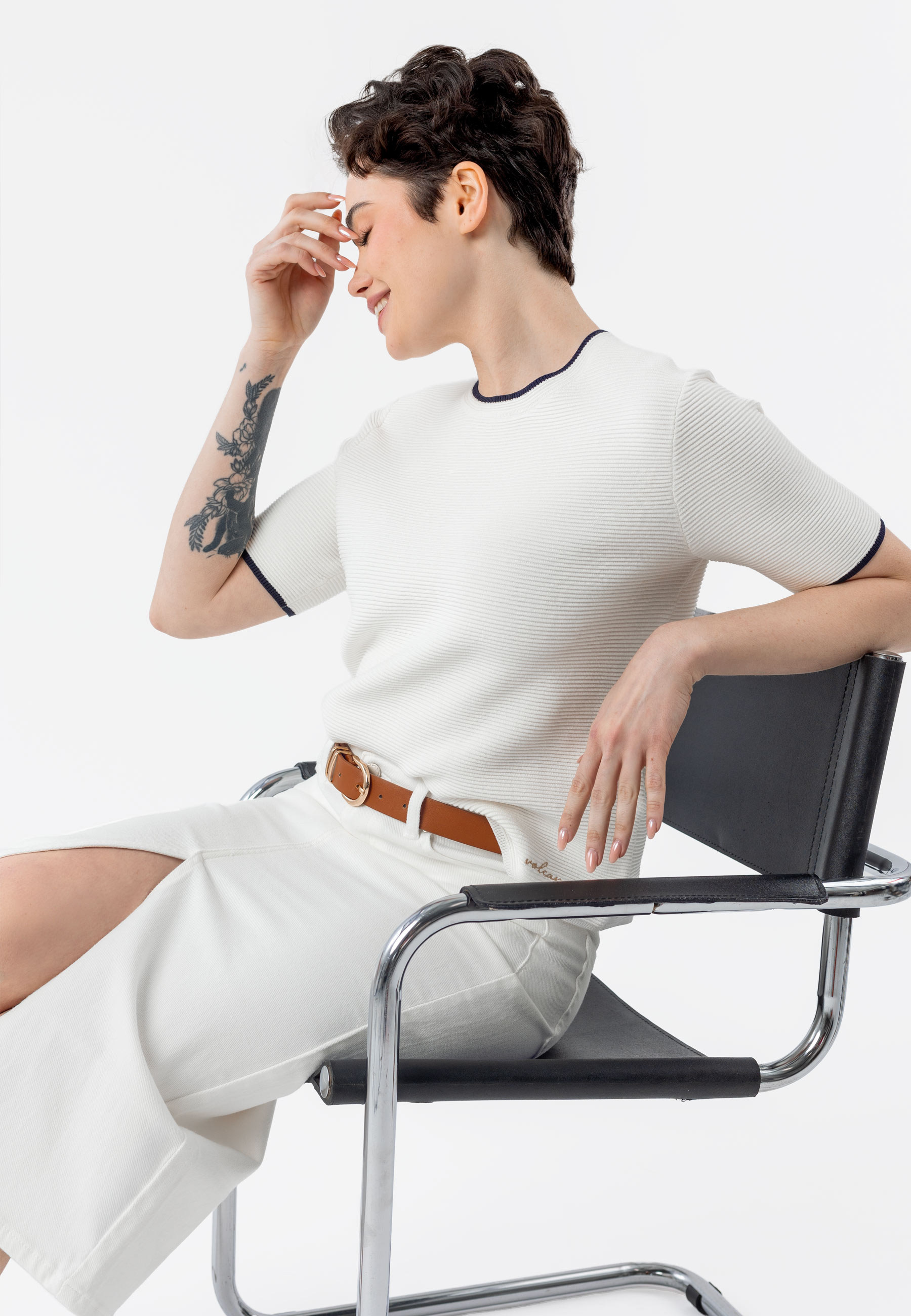 Bluzka w prążki TM-SANTE