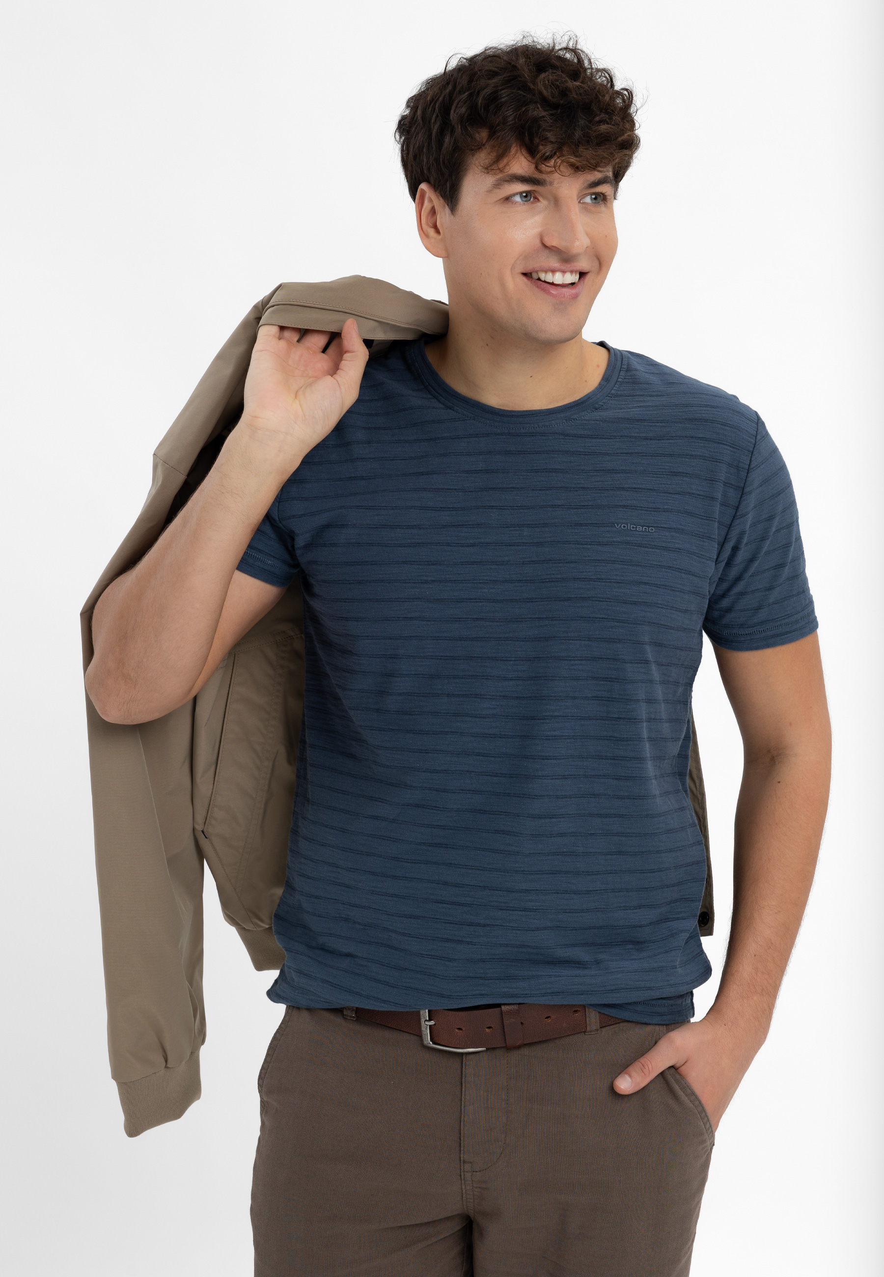 T-shirt w paski TM-ULF